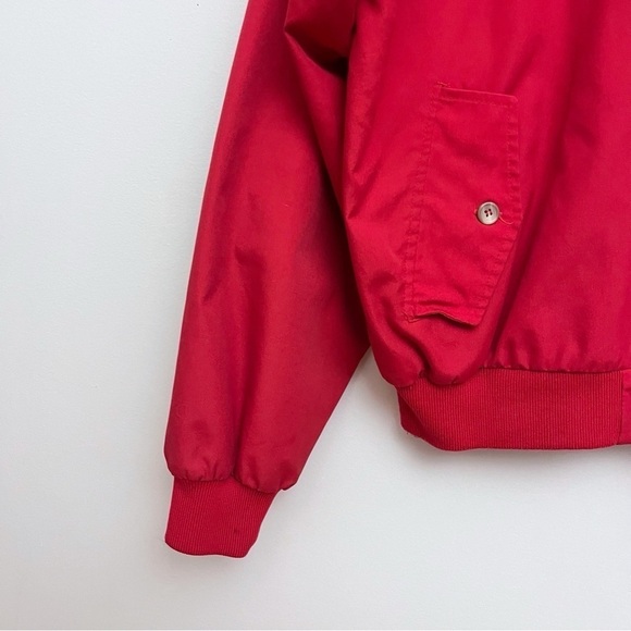 Par Four Red Bomber Men’s Vintage Full Zip Golf Jacket XL - Picture 3 of 14